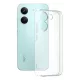 Techsuit - Clear Silicone tok - Xiaomi Poco X8 Pro - Átlátszó