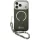 Guess - IML Csillámos Felirat Pántos MagSafe (GUHMP17X5HTGSMSK) - iPhone 17 Pro Max - Fekete