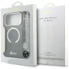 Guess - IML Csillámos Felirat Pántos MagSafe (GUHMP17X5HTGSMSK) - iPhone 17 Pro Max - Fekete