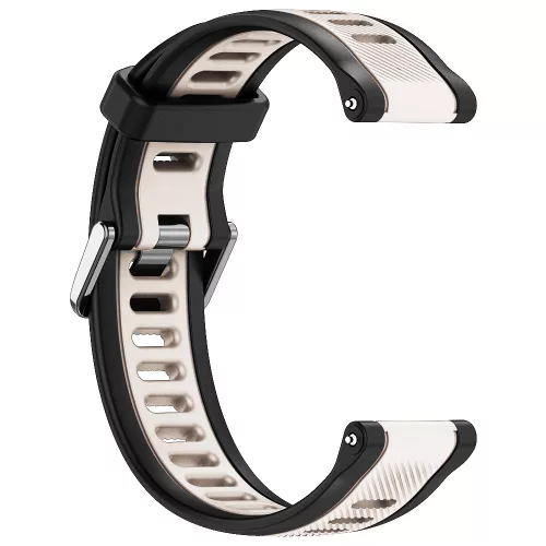 Techsuit - Watchband 20mm (W053) - Samsung Galaxy Watch 4/5/Active 2, Huawei Watch GT 3 (42mm)/GT 3 Pro (43mm) - Beige