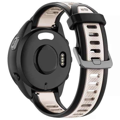 Techsuit - Watchband 20mm (W053) - Samsung Galaxy Watch 4/5/Active 2, Huawei Watch GT 3 (42mm)/GT 3 Pro (43mm) - Beige