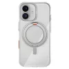UNIQ - Swivix 360° tok kitámasztóval - iPhone 17 - Ezüst