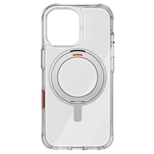 UNIQ - Swivix 360° tok kitámasztóval - iPhone 17 - Ezüst