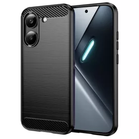 Techsuit - Carbon szilikon tok - Xiaomi Poco X8 Pro - Fekete