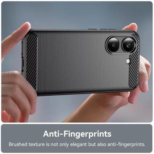 Techsuit - Carbon szilikon tok - Xiaomi Poco X8 Pro - Fekete
