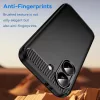Techsuit - Carbon szilikon tok - Xiaomi Poco X8 Pro - Fekete