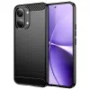 Techsuit - Carbon szilikon tok - Xiaomi Poco X8 Pro Max - Fekete