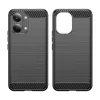 Techsuit - Carbon szilikon tok - Xiaomi Poco X8 Pro Max - Fekete