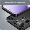 Techsuit - Carbon szilikon tok - Xiaomi Poco X8 Pro Max - Fekete