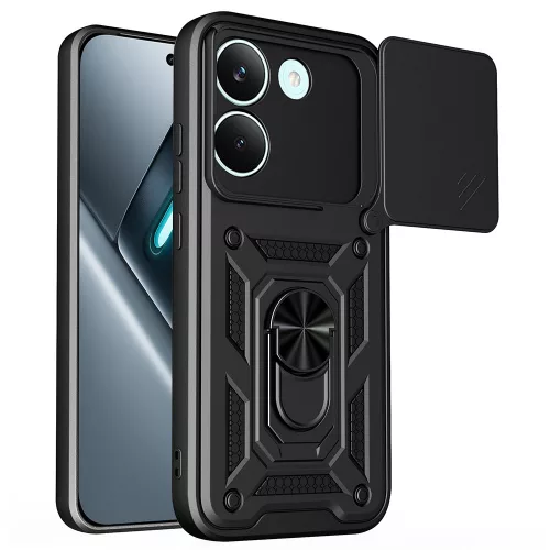 Techsuit - Camshield ütésálló tok - Xiaomi Poco X8 Pro - Fekete