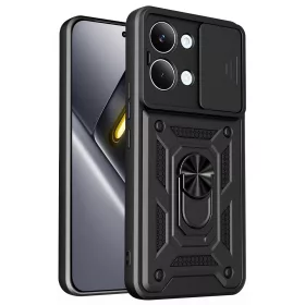   Techsuit - Camshield ütésálló tok - Xiaomi Poco X8 Pro Max - Fekete
