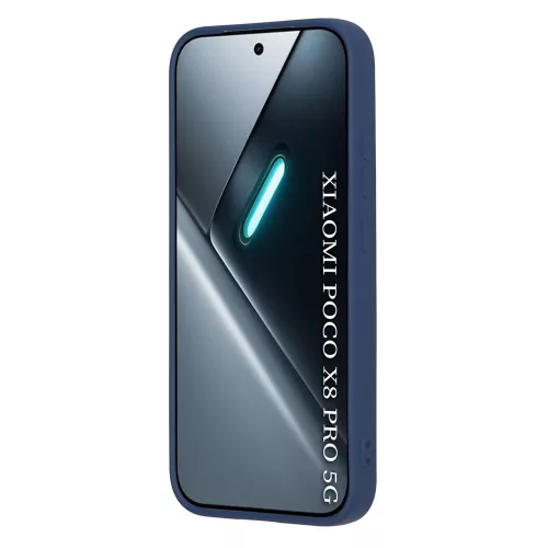 Techsuit - SoftFlex szilikon tok - Xiaomi Poco X8 Pro - Sötétkék