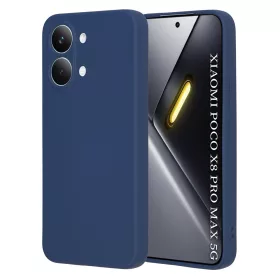   Techsuit - SoftFlex szilikon tok - Xiaomi Poco X8 Pro Max - Sötétkék