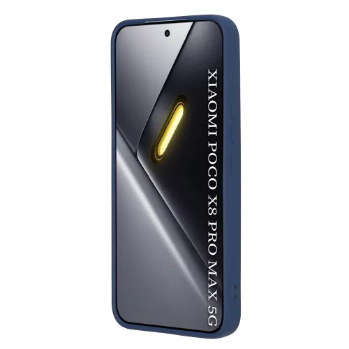 Techsuit - SoftFlex szilikon tok - Xiaomi Poco X8 Pro Max - Sötétkék