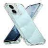 Techsuit - Shockproof Átlátszó Ütésálló Szilikon tok - Oppo A6x 4G / A6x 5G - Átlátszó