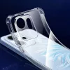 Techsuit - Shockproof Átlátszó Ütésálló Szilikon tok - Oppo A6x 4G / A6x 5G - Átlátszó