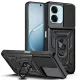Techsuit - CamShield ütésálló tok - Oppo A6x 4G / A6x 5G - Fekete