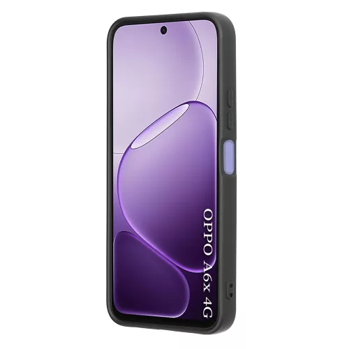 Techsuit - SoftFlex szilikon tok - Oppo A6x 4G / A6x 5G - Fekete