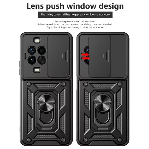 Techsuit - CamShield ütésálló tok - Huawei nova 14 Pro - Fekete