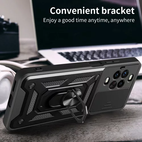 Techsuit - CamShield ütésálló tok - Huawei nova 14 Pro - Fekete