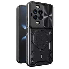   Techsuit - CamGuard Pro tok ütésálló tok - Huawei nova 14 Pro - Fekete