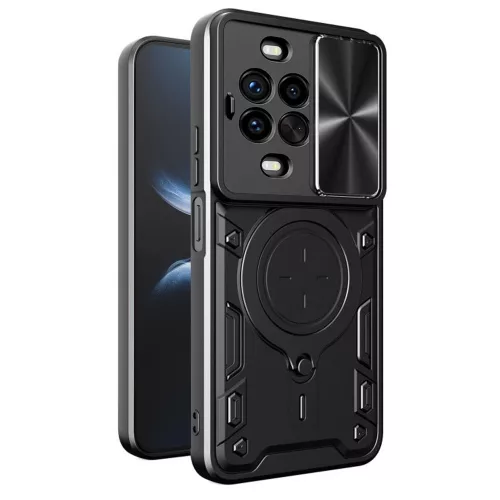Techsuit - CamGuard Pro tok ütésálló tok - Huawei nova 14 Pro - Fekete