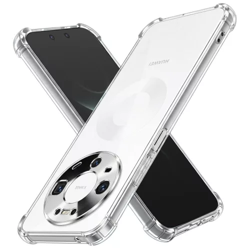 Techsuit - Shockproof Átlátszó Ütésálló Szilikon tok - Huawei Mate 80 Pro - Átlátszó