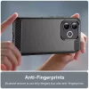 Techsuit - Carbon szilikon tok - Honor 600 Lite - Fekete