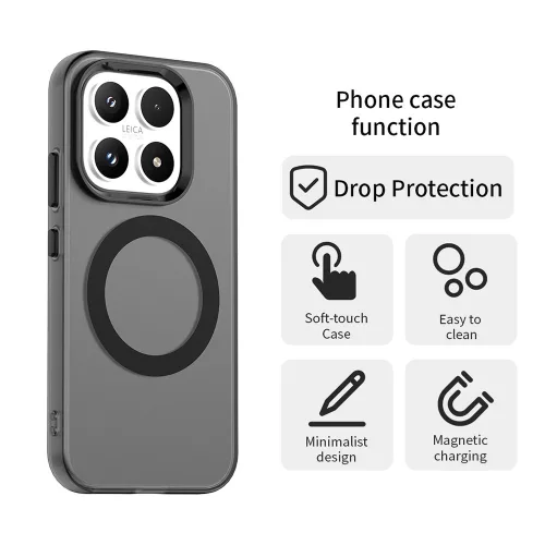 Techsuit - CandyCase MagSafe tok - Xiaomi 17 - Fekete