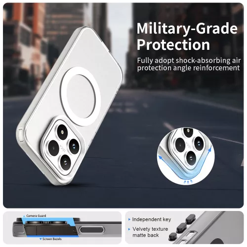 Techsuit - CandyCase MagSafe tok - Xiaomi 17 - Fehér