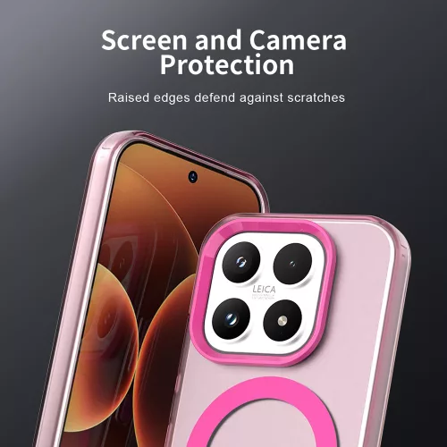Techsuit - CandyCase MagSafe tok - Xiaomi 17 - Rózsaszín