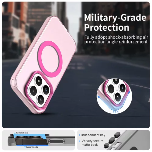 Techsuit - CandyCase MagSafe tok - Xiaomi 17 - Rózsaszín