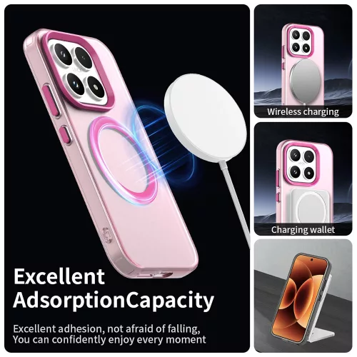 Techsuit - CandyCase MagSafe tok - Xiaomi 17 - Rózsaszín