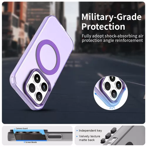 Techsuit - CandyCase MagSafe tok - Xiaomi 17 - Lila