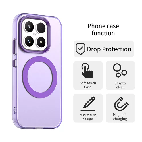 Techsuit - CandyCase MagSafe tok - Xiaomi 17 - Lila