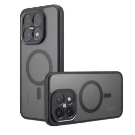   Techsuit - PureFrost MagSafe Ütésálló tok Ütésálló tok - Xiaomi 17 - Matt fekete