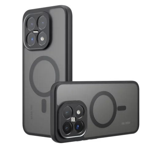 Techsuit - PureFrost MagSafe Ütésálló tok Ütésálló tok - Xiaomi 17 - Matt fekete