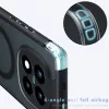 Techsuit - PureFrost MagSafe Ütésálló tok Ütésálló tok - Xiaomi 17 - Matt fekete
