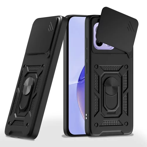 Techsuit - CamShield ütésálló tok - Realme 16 Pro - Fekete