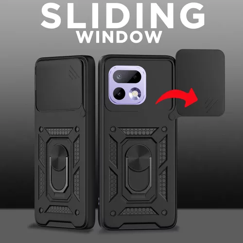 Techsuit - CamShield ütésálló tok - Realme 16 Pro - Fekete