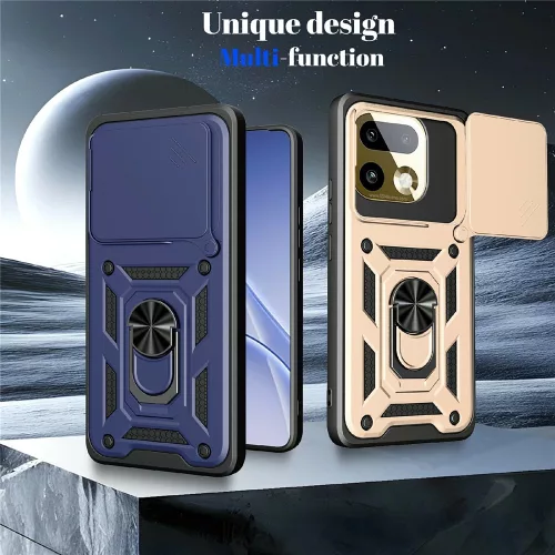 Techsuit - CamShield ütésálló tok - Realme 16 Pro+ - Fekete