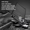 Techsuit - Carbon szilikon tok - Oppo A6 4G - Fekete