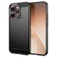 Techsuit - Carbon szilikon tok - Oppo Reno15 Pro Max - Fekete