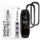 Techsuit - Nano Flex (2 pack) - Amazfit Band 5 - Black