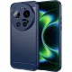 Techsuit - Carbon szilikon tok - Xiaomi 17 Ultra - Kék