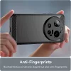 Techsuit - Carbon szilikon tok - Xiaomi 17 Ultra - Kék