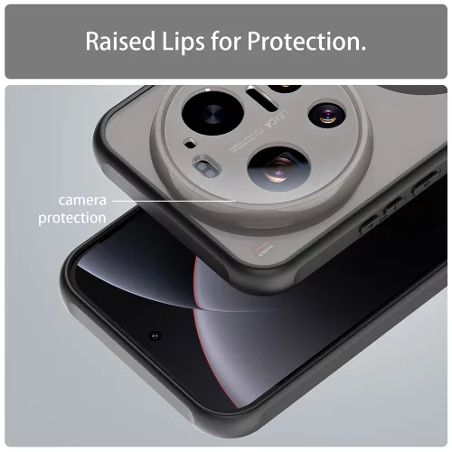 Techsuit - HaloFrost II MagSafe tok - Xiaomi 17 Ultra - Fekete