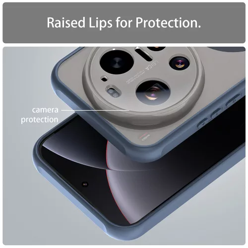 Techsuit - HaloFrost II MagSafe tok - Xiaomi 17 Ultra - Sötétkék