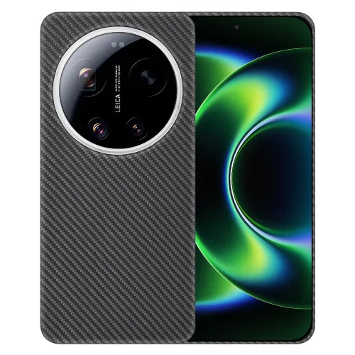 Techsuit - Aramid Fiber MagSafe tok - Xiaomi 17 Ultra - Fekete