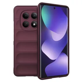   Techsuit - Magic Shield tok - Xiaomi Redmi Note 15 5G / Poco M8 5G - Bordó